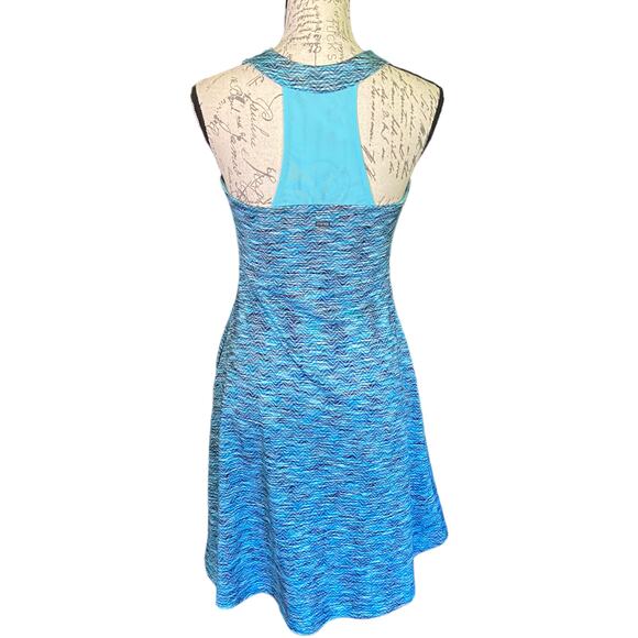 MPG Blue Sports Performance Tank Dress Size Small EUC - Picture 2 of 4